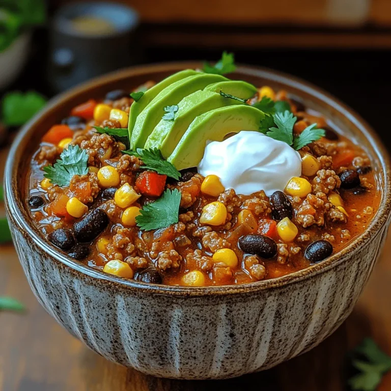 Embrace the flavors of summer with our delightful Summer Sunshine Chili. This vibrant and hearty dish combines lean ground turkey or chicken with a medley of beans, fresh vegetables, and zesty spices, creating a nutritious meal that’s perfect for warm-weather gatherings. Whether you're hosting a backyard barbecue or seeking a satisfying weeknight dinner, this chili is sure to please everyone at the table.