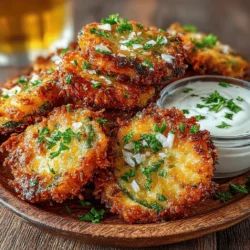 Fried pickles have become a beloved snack across the United States, celebrated for their unique blend of crunch and tanginess. Originating from the Southern culinary tradition, these crispy morsels have gained popularity in various cuisines, becoming a staple in bars, restaurants, and homes alike. The irresistible combination of the tartness of pickles and the satisfying crunch of a perfectly fried coating makes them a favorite choice for many. Whether enjoyed as an appetizer at a gathering or as a snack while watching a game, fried pickles have earned their place in the hearts of food enthusiasts everywhere.