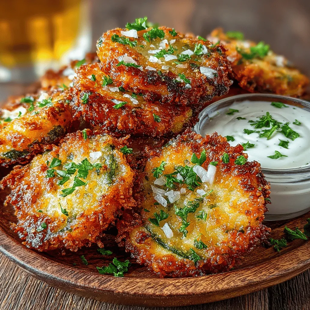 Fried pickles have become a beloved snack across the United States, celebrated for their unique blend of crunch and tanginess. Originating from the Southern culinary tradition, these crispy morsels have gained popularity in various cuisines, becoming a staple in bars, restaurants, and homes alike. The irresistible combination of the tartness of pickles and the satisfying crunch of a perfectly fried coating makes them a favorite choice for many. Whether enjoyed as an appetizer at a gathering or as a snack while watching a game, fried pickles have earned their place in the hearts of food enthusiasts everywhere.