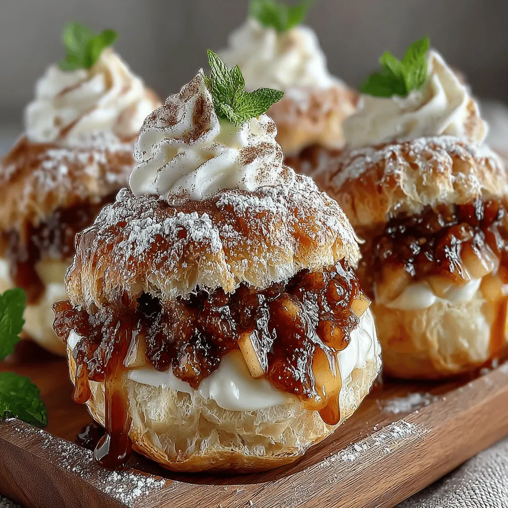 If you’re looking for a dessert that encapsulates the cozy essence of fall while also captivating your taste buds with an indulgent twist, look no further than Apple Cinnamon Cream Puff Pastries. This delightful recipe marries the sweet and slightly tart flavors of fresh apples with the warm, aromatic spice of cinnamon, all enveloped in a delicate cream puff pastry. Perfect for gatherings, holidays, or simply a well-deserved treat at home, these pastries offer an irresistible combination of textures and flavors that will leave everyone wanting more.