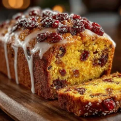 As the leaves begin to change and the air turns crisp, there’s an undeniable charm to the flavors of fall. One of the quintessential treats that captures this seasonal essence is the Cranberry Pecan Pumpkin Bread Delight. This recipe harmoniously combines the rich, earthy notes of pumpkin with the tangy sweetness of cranberries and the delightful crunch of pecans. Whether enjoyed as a cozy dessert or a delectable snack with coffee, this bread embodies the spirit of autumn, making it a perfect addition to your seasonal baking repertoire.