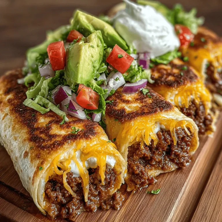 In the quest for a delicious and nutritious meal that is quick to prepare, the Spicy Hatch Chili Turkey Wrap Pockets stand out as a stellar option. This recipe marries the hearty, savory flavors of ground turkey with the distinctive zest of Hatch green chilies, creating a dish that is not only satisfying but also packed with flavor. Whether you're navigating a busy weeknight, organizing a family gathering, or preparing meals for the week ahead, this recipe is designed to fit seamlessly into your routine. By utilizing fresh ingredients and straightforward preparation methods, these wrap pockets are accessible to cooks of all skill levels, making them an ideal choice for anyone looking to whip up something delicious without spending hours in the kitchen.