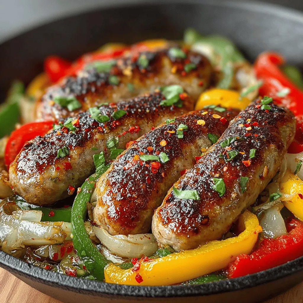 To create the best Sizzling Italian Sausage and Peppers, it’s essential to understand the role of each ingredient in this culinary masterpiece.
