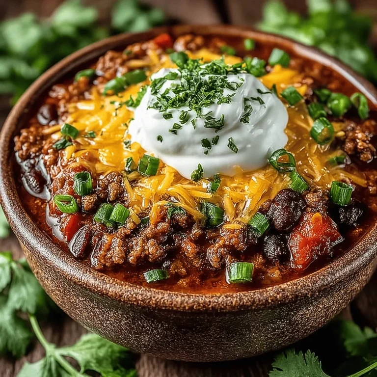 Chili has long been celebrated as a quintessential comfort food, a dish that warms not only the body but also the soul. Its rich, aromatic flavors and hearty ingredients make it a beloved choice for family dinners, cozy nights in, and gatherings with friends. As the temperatures drop and the nights grow longer, many home cooks turn to chili recipes that promise both satisfaction and warmth. One such recipe that stands out is Hearty Beef and Bean Chili Delight—a flavorful, easy-to-make option that is sure to impress.