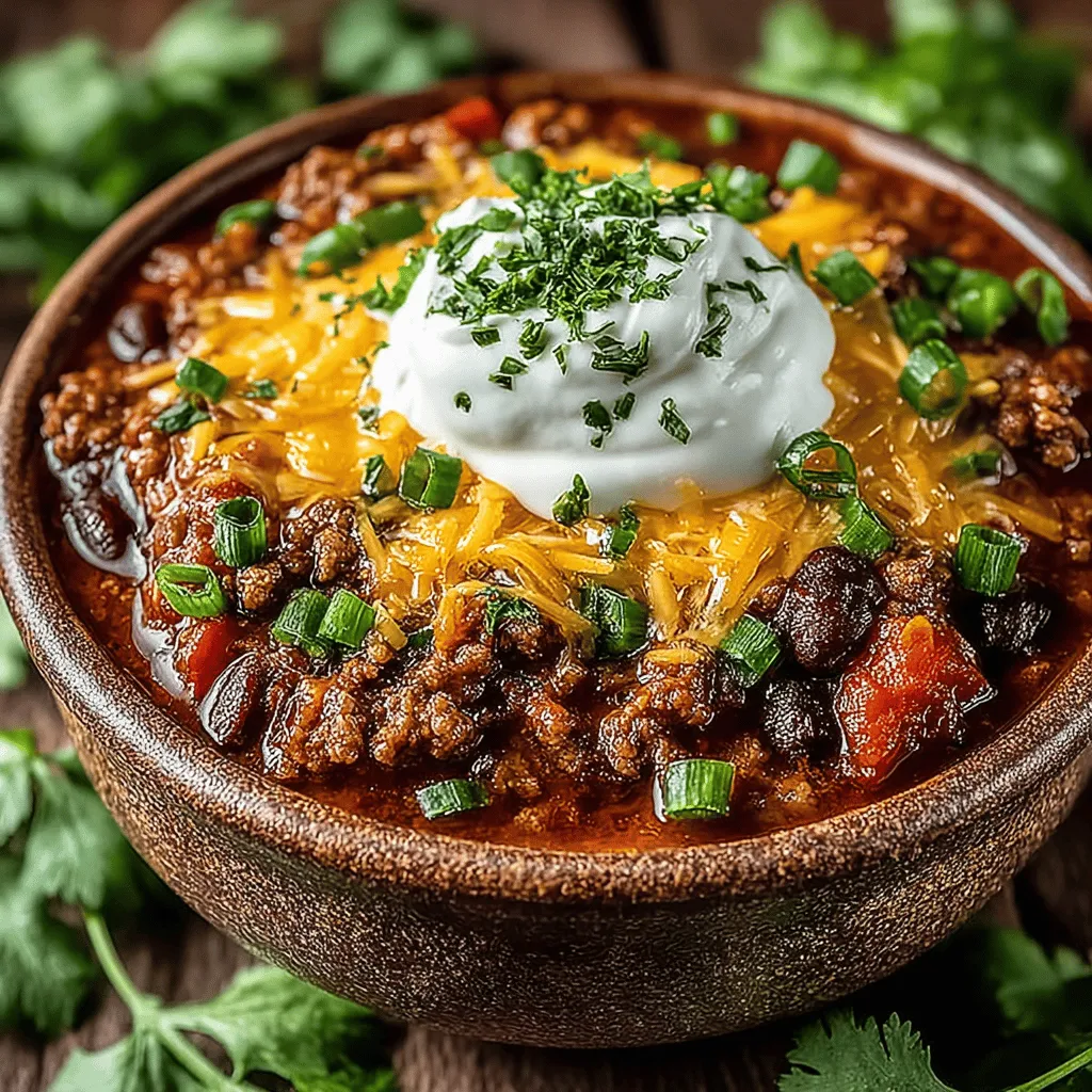 Chili has long been celebrated as a quintessential comfort food, a dish that warms not only the body but also the soul. Its rich, aromatic flavors and hearty ingredients make it a beloved choice for family dinners, cozy nights in, and gatherings with friends. As the temperatures drop and the nights grow longer, many home cooks turn to chili recipes that promise both satisfaction and warmth. One such recipe that stands out is Hearty Beef and Bean Chili Delight—a flavorful, easy-to-make option that is sure to impress.