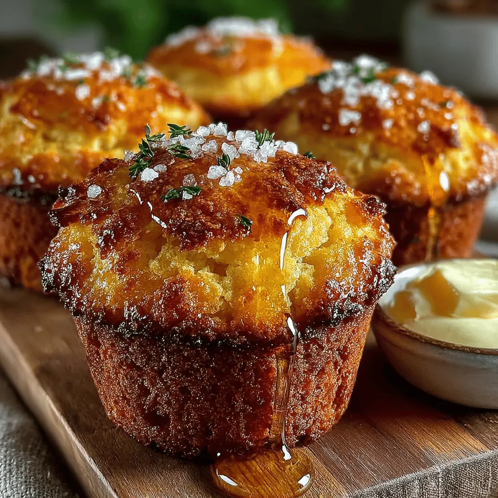 To create the perfect honey butter cornbread muffins, you need to focus on achieving the right consistency for your wet ingredients. Start by whisking together the eggs, milk, and melted butter in a mixing bowl until well combined. The melted butter should be cooled to room temperature to prevent cooking the eggs when mixed. The ideal mixture will be smooth and slightly frothy, allowing for an even distribution of moisture throughout the dry ingredients.