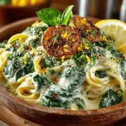 Creamy Garlic Spinach Pasta: The Perfect Comfort Dish