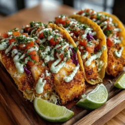 Crunchy Fish Fiesta Tacos: A Flavorful Adventure