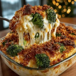 Cheesy Broccoli and Rice Casserole Delight