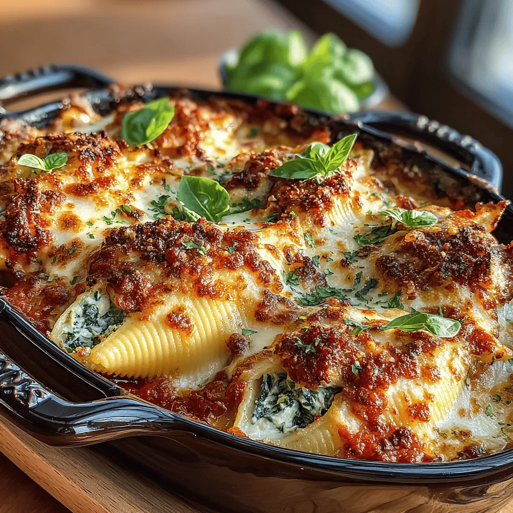 To achieve perfectly cooked stuffed shells, start by bringing a large pot of salted water to a rolling boil. The salt is essential as it enhances the pasta's flavor. Once the water is boiling, carefully add the jumbo pasta shells. Cook the shells according to the package instructions, typically around 9 to 11 minutes, until they are al dente—firm to the bite.