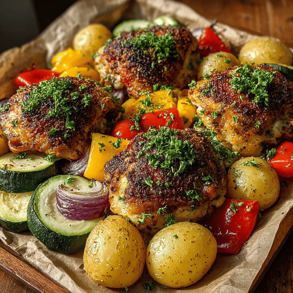 In the fast-paced world we live in, one-pan meals have gained immense popularity among home cooks and busy families alike. The appeal lies in their simplicity and convenience, allowing you to prepare a wholesome dinner with minimal fuss. Among the many one-pan recipes, the Savory Chicken and Vegetable Sheet Pan Bake stands out for its delicious combination of flavors, ease of preparation, and nutritional balance. This dish not only satisfies the palate but also delivers a variety of essential nutrients, making it an excellent choice for weeknight dinners or meal prep.
