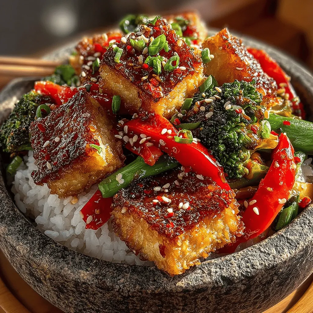 When it comes to quick and nutritious meals, few dishes can compete with a well-crafted veggie tofu stir-fry. This dish is a celebration of color and flavor, showcasing an array of fresh vegetables and protein-packed tofu that come together in a matter of minutes. The vibrant hues of bell peppers, broccoli, and carrots not only make for an eye-catching plate but also promise a delightful medley of tastes and textures that will excite your palate.