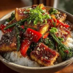 When it comes to quick and nutritious meals, few dishes can compete with a well-crafted veggie tofu stir-fry. This dish is a celebration of color and flavor, showcasing an array of fresh vegetables and protein-packed tofu that come together in a matter of minutes. The vibrant hues of bell peppers, broccoli, and carrots not only make for an eye-catching plate but also promise a delightful medley of tastes and textures that will excite your palate.
