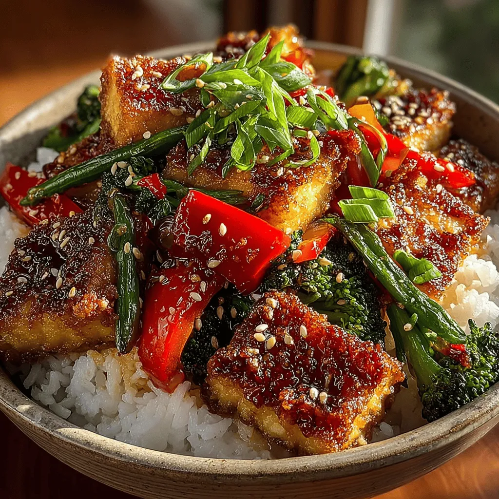 When it comes to quick and nutritious meals, few dishes can compete with a well-crafted veggie tofu stir-fry. This dish is a celebration of color and flavor, showcasing an array of fresh vegetables and protein-packed tofu that come together in a matter of minutes. The vibrant hues of bell peppers, broccoli, and carrots not only make for an eye-catching plate but also promise a delightful medley of tastes and textures that will excite your palate.