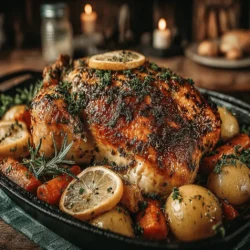 Roast chicken has long been a beloved staple in home kitchens around the world. Its comforting aroma and golden-brown skin evoke feelings of warmth and togetherness, making it a popular choice for family gatherings, festive occasions, and weeknight dinners alike. The simple act of roasting a whole chicken has the power to transform an ordinary meal into a memorable feast, bringing friends and family together around the table.