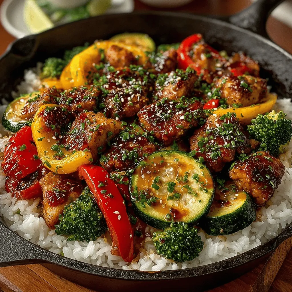 In today’s fast-paced world, finding a meal that is both nutritious and quick to prepare can be a challenge. The One-Pan Chicken and Veggie Stir-Fry Delight emerges as a perfect solution, offering a delicious and vibrant dish that can be whipped up in under thirty minutes. This recipe not only satisfies your palate but also packs a nutritional punch, making it an ideal choice for busy weeknights or health-conscious families.