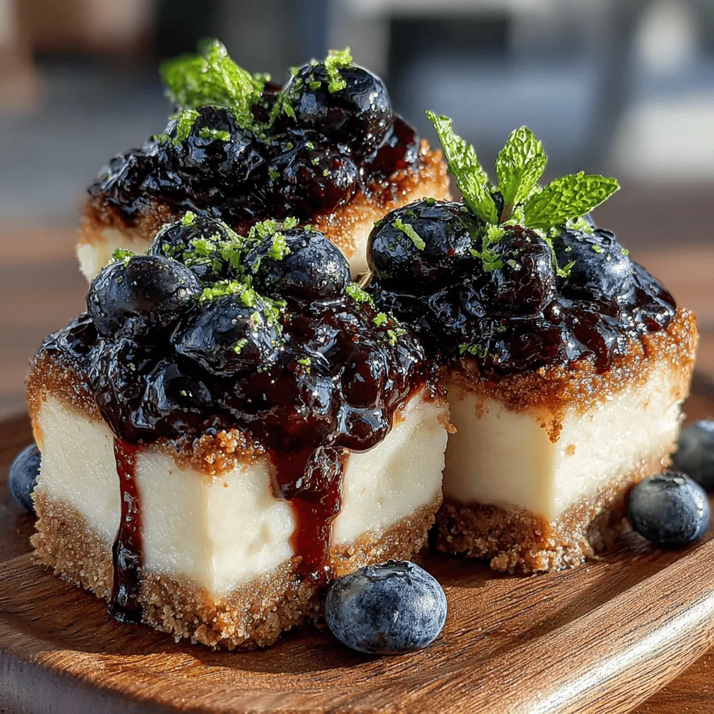 Granulated sugar is a key ingredient in the blueberry lemon cheesecake bars, playing a vital role in sweetening the cheesecake filling and the blueberry topping. Its ability to dissolve smoothly ensures that each bite bursts with balanced sweetness, complementing the tartness from the lemon juice. The sugar not only enhances flavor but also aids in achieving the right texture in both the filling and topping, resulting in a dessert that is both creamy and refreshing.