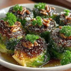 Brussels sprouts, often hailed as a nutritional powerhouse, are a cruciferous vegetable that has gained increasing popularity in home kitchens and restaurants alike. With their unique flavor and impressive health benefits, these little green gems have transcended their reputation as a mere side dish. Among the myriad of ways to prepare Brussels sprouts, one recipe stands out for its delightful balance of flavors: Maple Glazed Roasted Brussels Sprouts. This dish combines the earthy, nutty notes of roasted Brussels sprouts with the rich, sweet undertones of maple syrup, creating a harmonious blend that appeals to both sweet and savory palates.