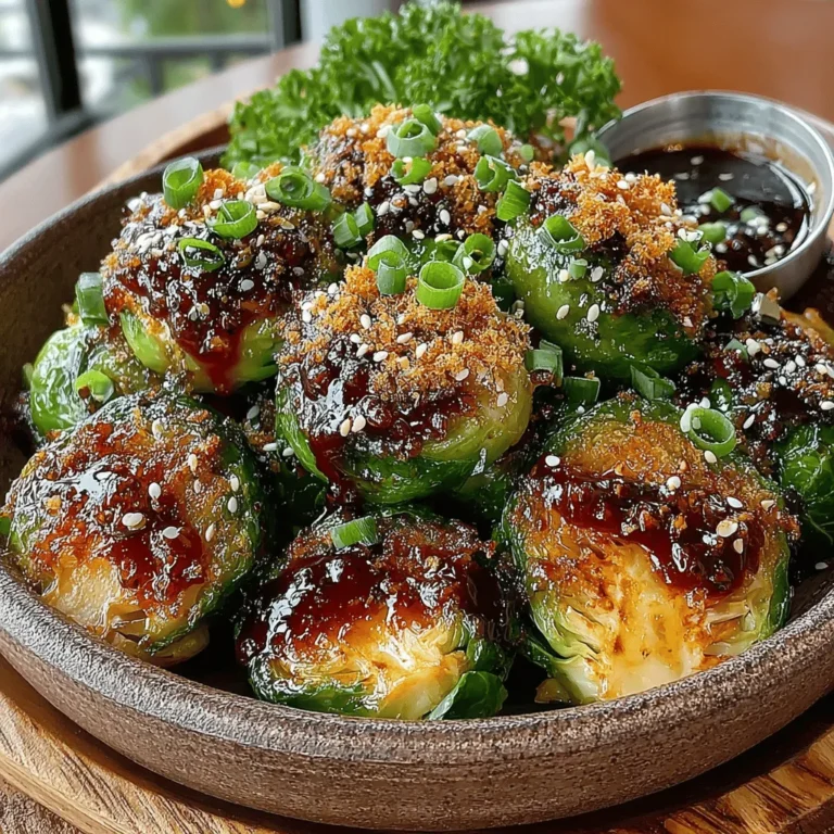 Brussels sprouts have rapidly gained popularity in recent years, transforming from a misunderstood vegetable into a beloved side dish for many. Once relegated to the realm of holiday dinners and family gatherings, these little green gems are now celebrated for their versatility and unique flavor. When roasted to perfection, Brussels sprouts develop a delightful caramelization that enhances their natural nuttiness. This makes them an ideal canvas for various flavor profiles, and one standout option is the Sweet Chili Glazed Brussels Sprouts recipe.