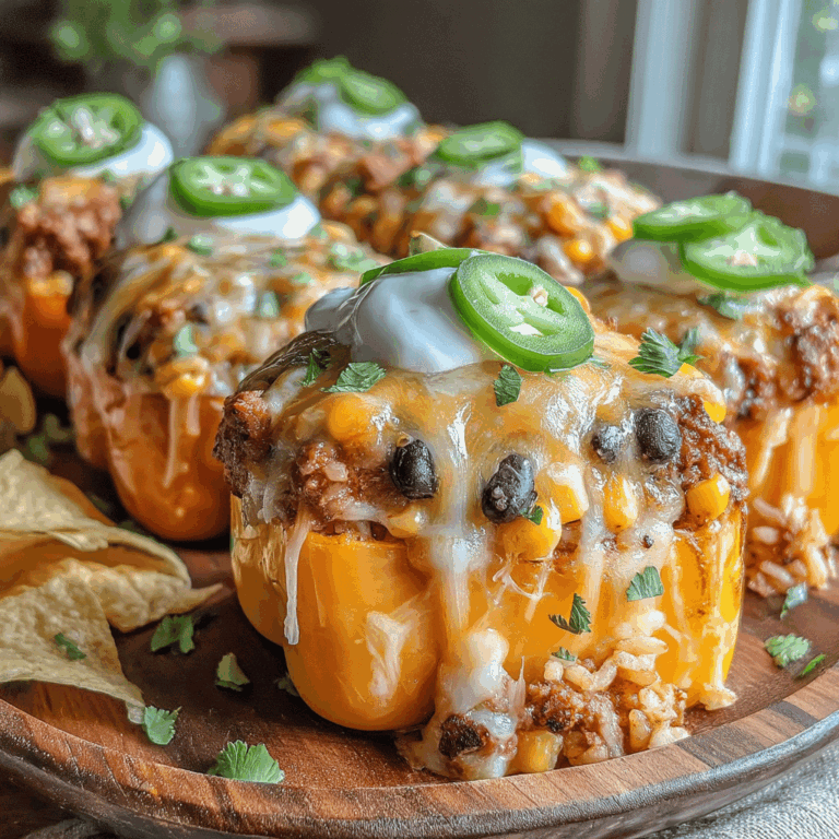 If you're on the lookout for a delicious and fun twist on classic nachos, look no further than these Family-Friendly Air Fryer Stuffed Pepper Nachos! This recipe takes the beloved flavors of stuffed peppers—tender bell peppers filled with savory meat, rice, and gooey cheese—and transforms them into a crunchier, bite-sized version that’s perfect for sharing (or not!). The air fryer makes this dish quick and effortless, giving you that satisfying crunch without the extra oil.