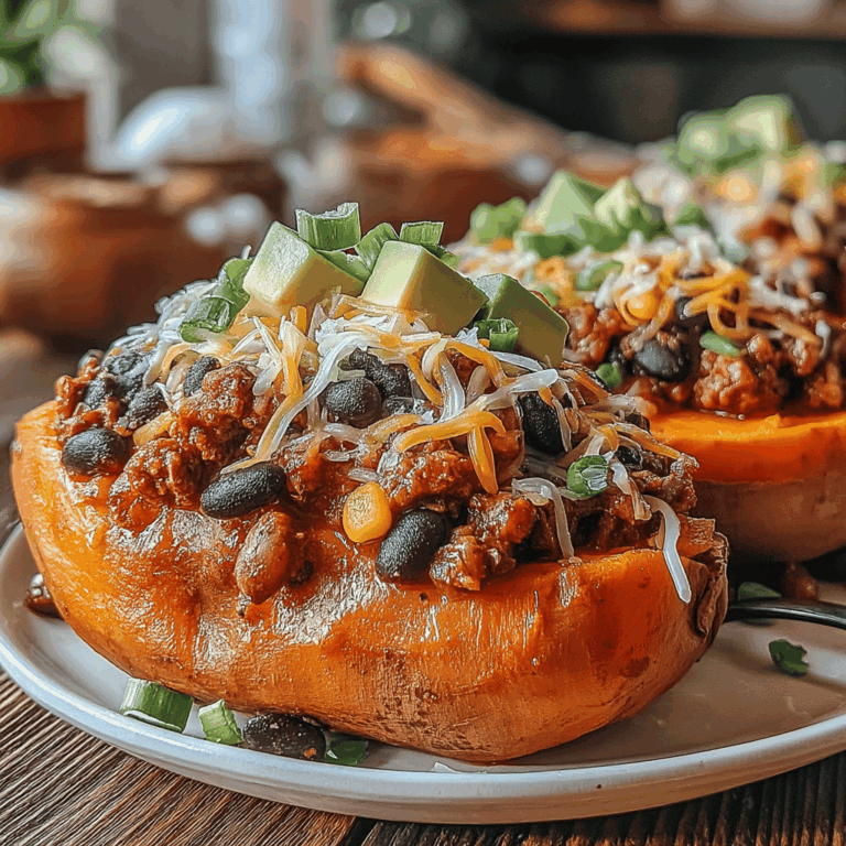 If you’re looking for a delicious and nutritious meal that comes together with minimal effort, look no further than these Minute Slow Cooker Chili Stuffed Sweet Potatoes. This recipe takes the concept of comfort food to a new level, combining the earthy sweetness of roasted sweet potatoes with a hearty, spicy chili that simmers away in your slow cooker. Perfect for busy weeknights or a cozy weekend meal, this dish offers a balance of wholesome ingredients and bold flavors, making it a hit with both kids and adults alike.