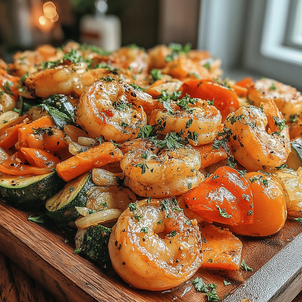 If you’re looking for a quick and delicious meal that’s both satisfying and packed with flavor, then look no further than this Quick Skillet Garlic Butter Shrimp with Veggies recipe! Perfect for those busy weeknights or when you want to impress unexpected guests, this dish brings together succulent shrimp, vibrant vegetables, and a rich, buttery garlic sauce, all cooked in one skillet.
