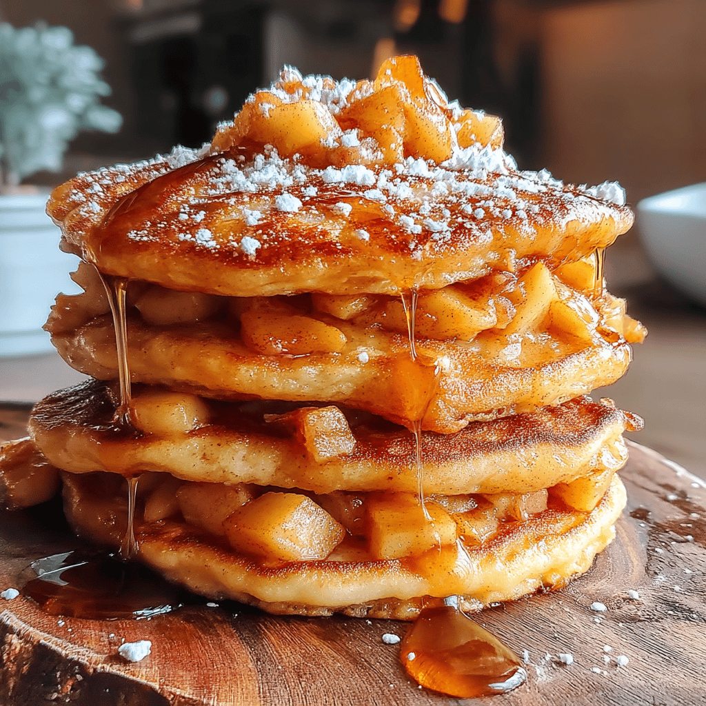 Welcome to the cozy world of breakfast delights! There's something truly special about the smell of warm apples and cinnamon wafting through your kitchen, especially as the weather cools and we transition into the comfort of fall. Today, I'm excited to share with you a delightful recipe for Warm Apple Cinnamon Skillet Pancakes. These pancakes not only tantalize your taste buds but also offer a heartwarming experience that brings back memories of family gatherings and lazy weekend mornings.